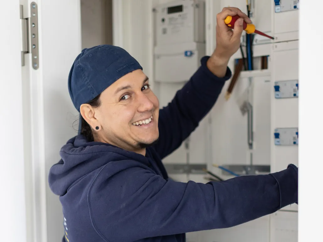 Mitarbeiter von CS Energiesysteme